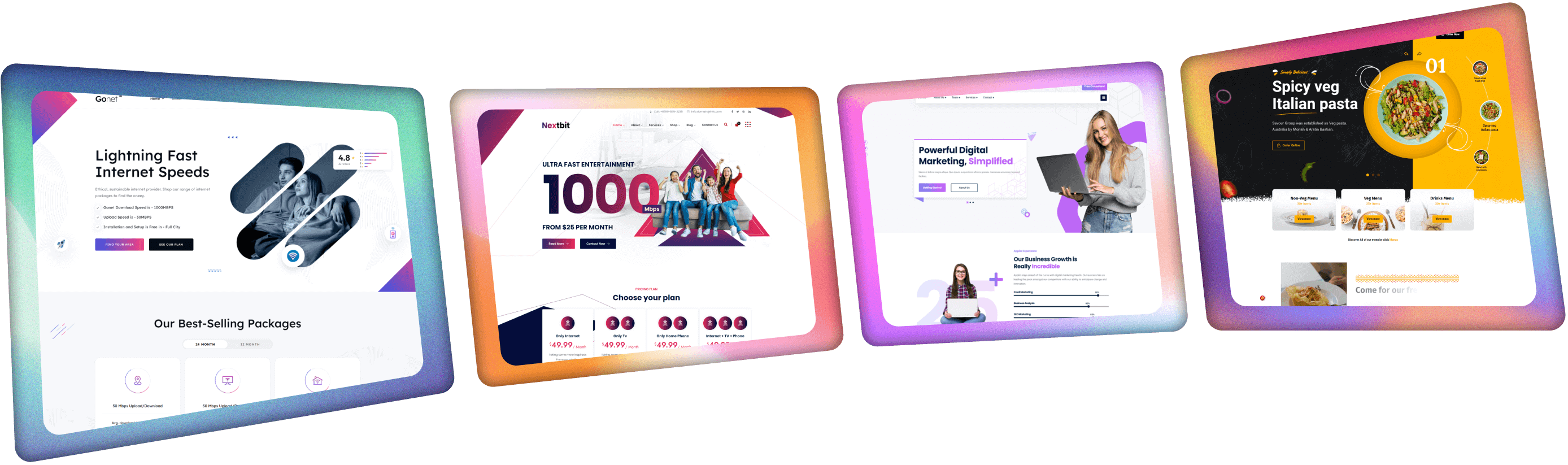 Scrolling image decoration for AIMate website